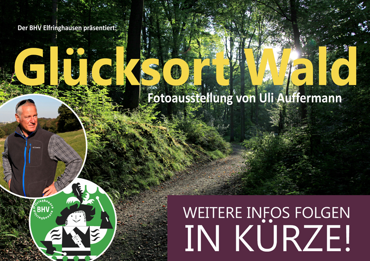 Fotoausstellung „Glücksort Wald"
