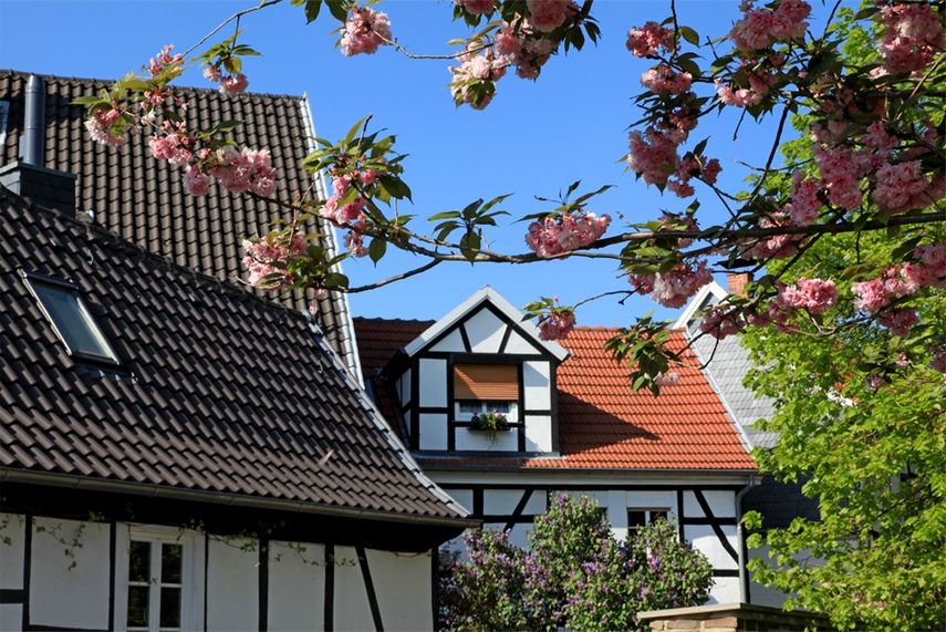 Frühling in der Hattinger Altstadt