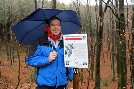 Profi-Alpinist Dani Arnold auf dem Anderl-Heckmair-Weg