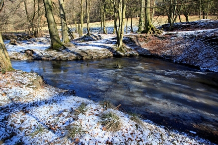 Der vereiste Deilbach Der vereiste Deilbach