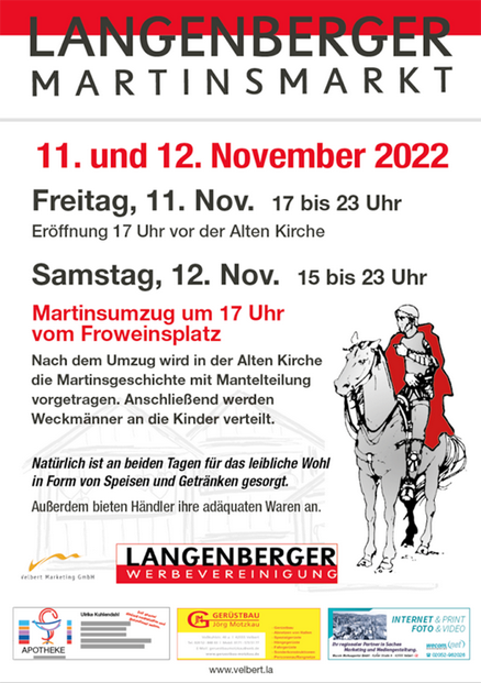 Langenberger Martinsmarkt 2022