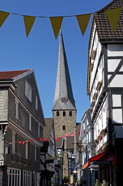 Der „Malerwinkel" in der Hattinger Altstadt