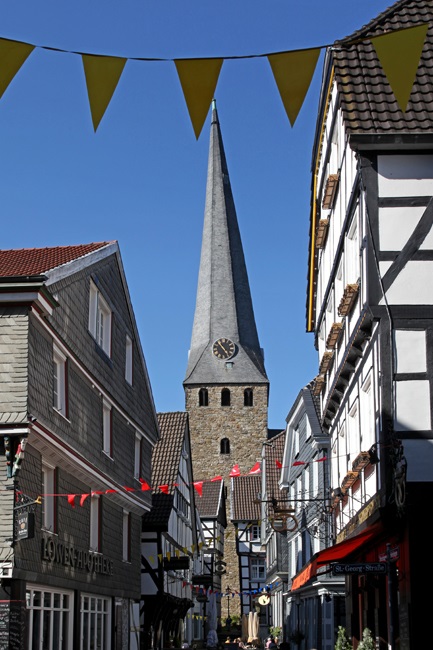 Der „Malerwinkel" in der Hattinger Altstadt Der „Malerwinkel" in der Hattinger Altstadt