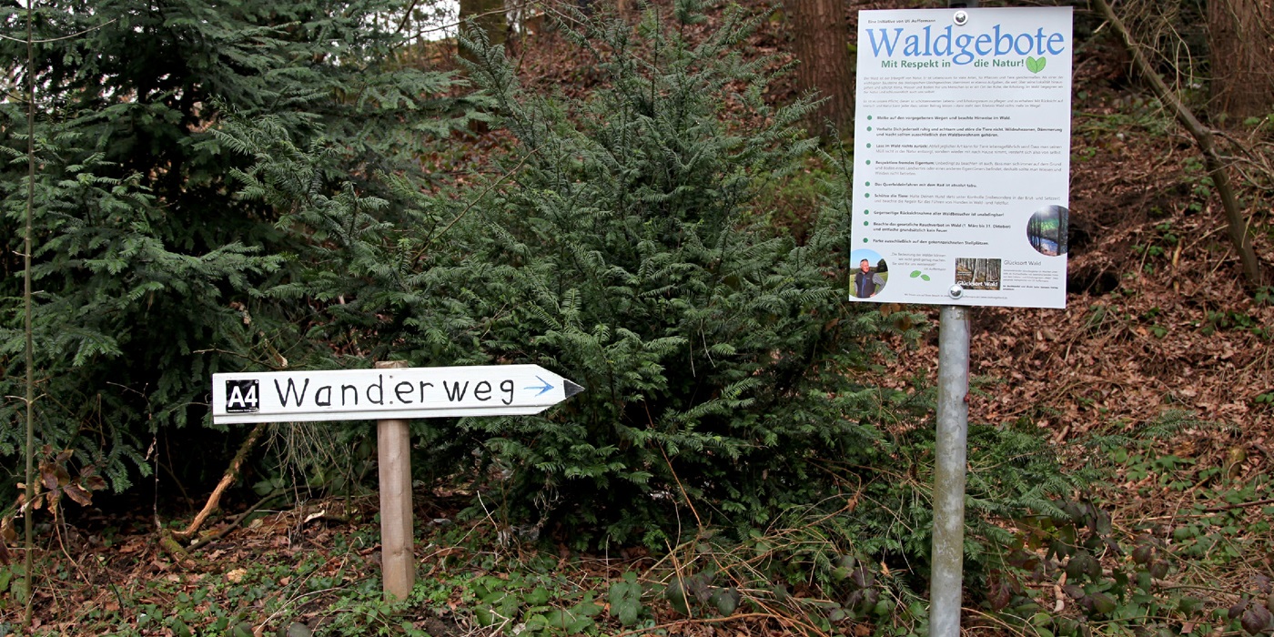Waldgebote von Uli Auffermann begleiten durchs Hügelland Waldgebote von Uli Auffermann begleiten durchs Hügelland