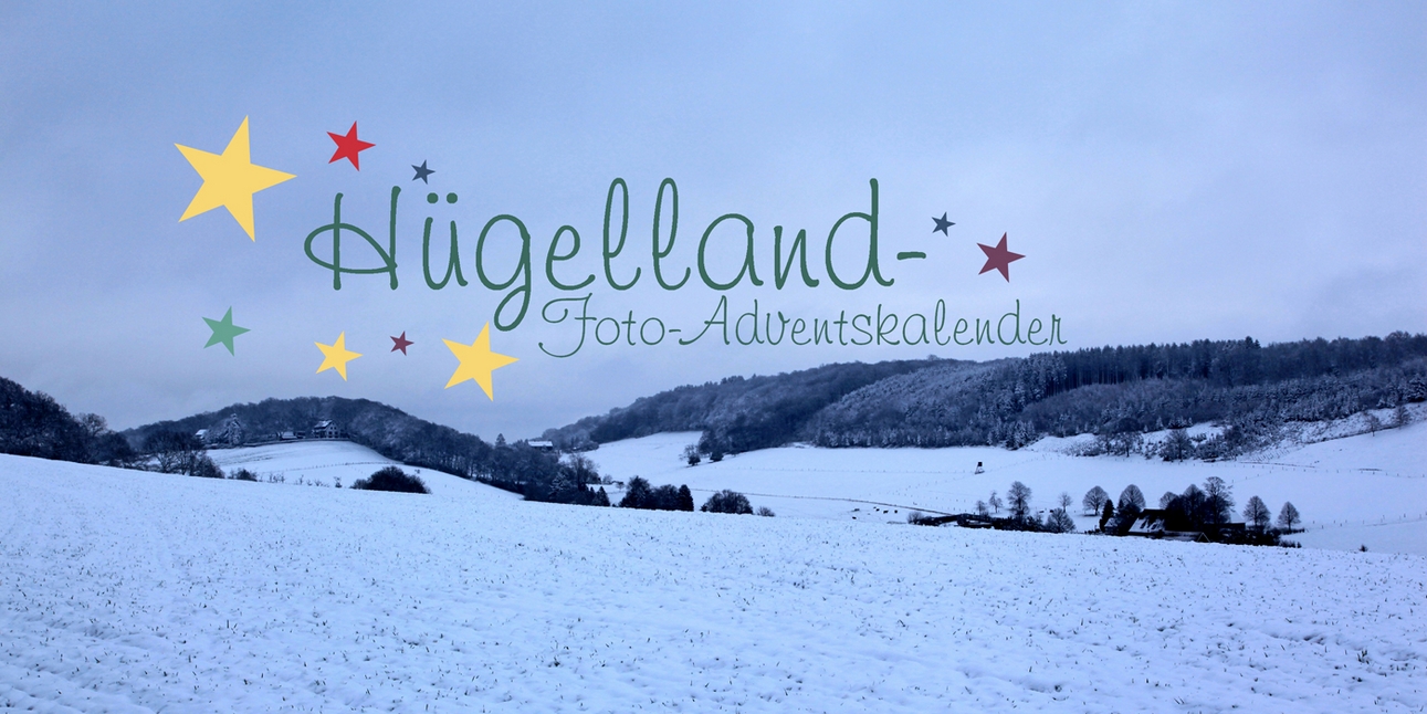 Der Hügelland-Foto-Adventskalender