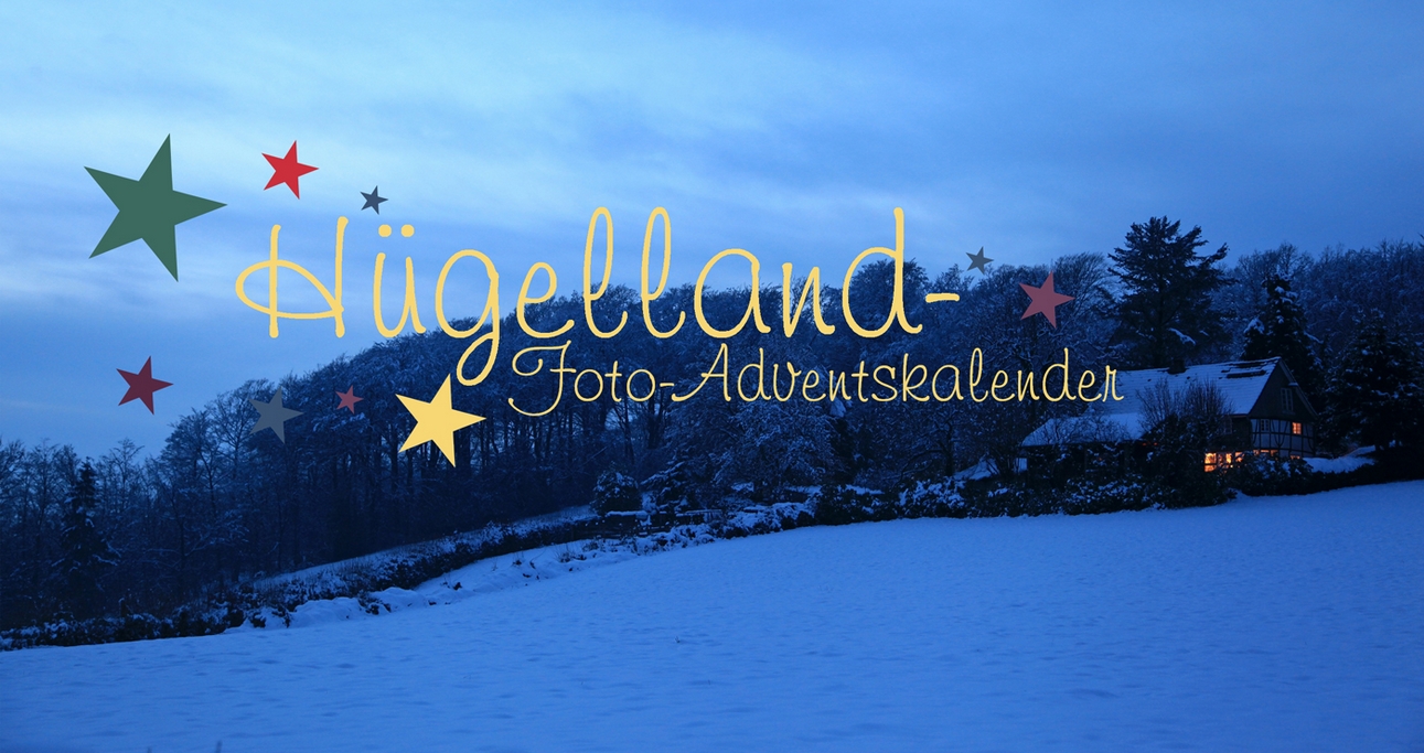 Der Hügelland-Foto-Adventskalender