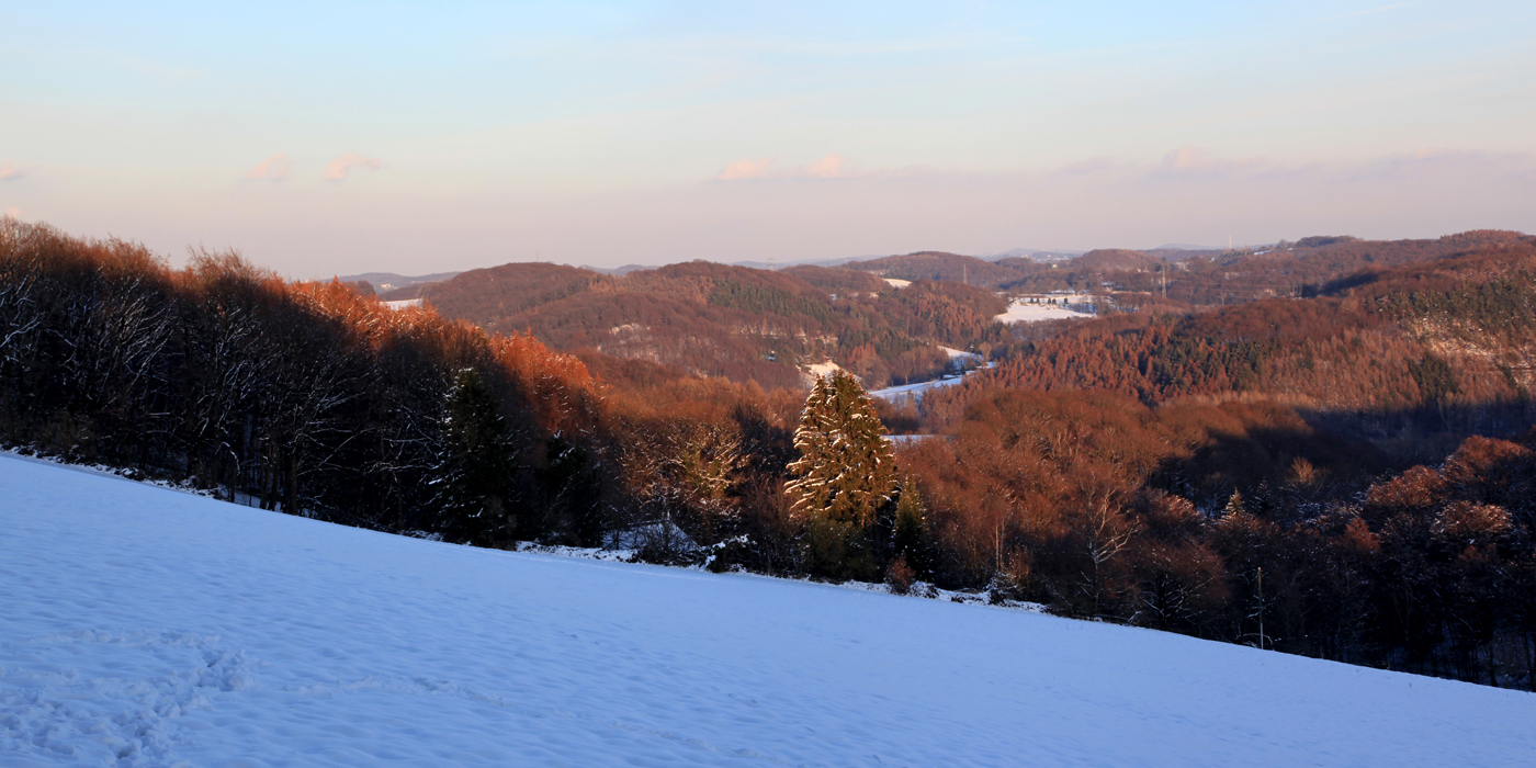 Winter in der Elfringhauser Schweiz