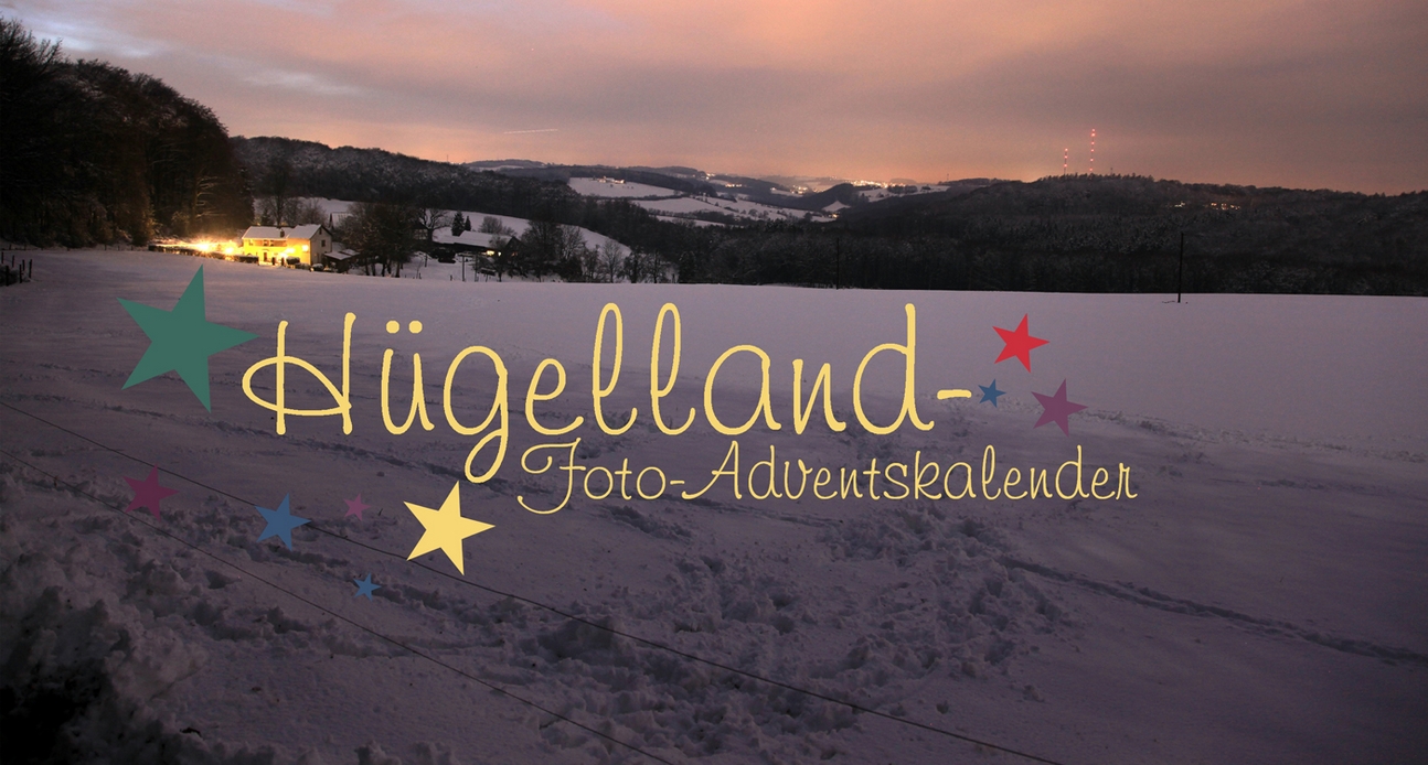 Der Hügelland-Foto-Adventskalender