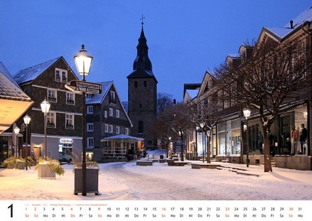 Kalender 2022 „Hattingen – romantisch!"