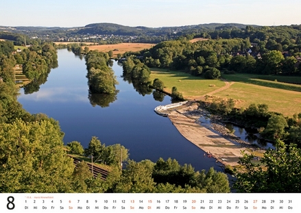 Kalender 2023 „Die Ruhr – Unser Fluss bei Witten, Bochum und Hattingen"