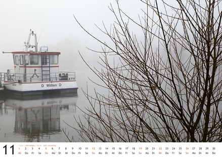 Kalender 2023 „Die Ruhr – Unser Fluss bei Witten, Bochum und Hattingen"