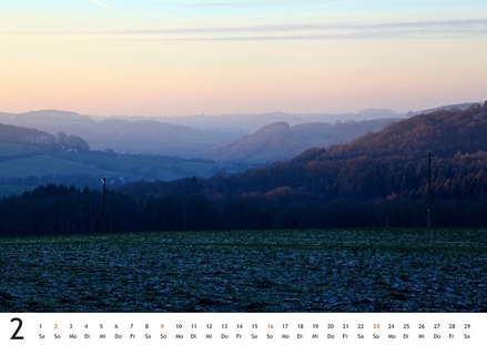 Kalender 2020 „Elfringhauser Schweiz"