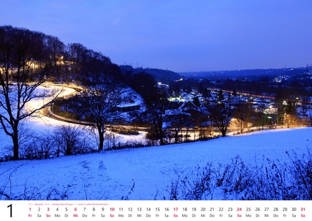 Kalender 2027 „Hattingen – romantisch!"