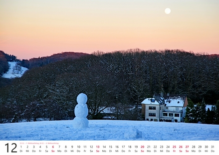 Kalender 2026 „Hattingen – romantisch!"