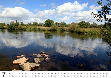 Kalender 2020 „Die Ruhr – Unser Fluss bei Witten, Bochum und Hattingen"