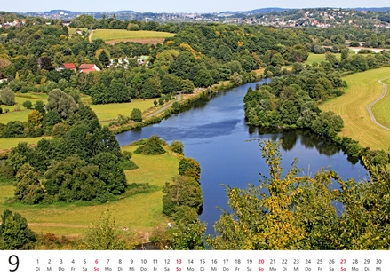 Kalender 2026 „Die Ruhr – Unser Fluss bei Witten, Bochum und Hattingen"