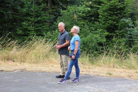 Der WDR zu Besuch auf dem Anderl-Heckmair-Weg